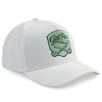 Gorra Trucker HS41 de Alta Gama con Bordado Personalizado, Impermeable, Perforada con Láser, de 5 Paneles, Unisex, para Golf y Uso Diario Informal