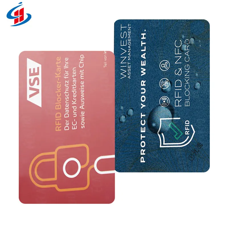 Pelindung kartu kredit aman Anti Maling, pelindung kartu kredit, pelindung kartu penghalang RFID, pelindung aman, Anti Maling