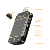 C1 USB testeur tension ampèremètre charge rapide détection de puissance Pd leurre Km001C