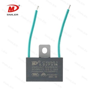Usine CBB61 450VAC 1.5uF <span class=keywords><strong>50</strong></span>/60Hz 5% Condensateur de démarrage de moteur électrolytique - Product Image 2