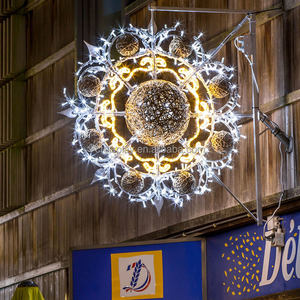 Luci Decorative IP65 con motivo motivo a palo da strada per feste Festive natalizie da esterno - Product Image 3