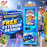 Distributeur automatique de cartes à collectionner TCG de qualité supérieure avec écran tactile de 32 pouces pour la vente de packs de cartes d'anime
