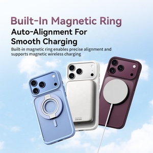 Étui de téléphone magnétique <span class=keywords><strong>translucide</strong></span> pour iPhone 18 Pro, anti-taches, antichoc, mat, coque de téléphone portable pour iPhone 18 Pro Max, Fundas - Product Image 4
