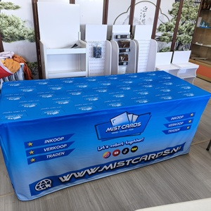 Nappe en tissu de haute qualité personnalisation Logo impression exposition sport intérieur publicité affichage nappe - Product Image 4