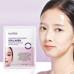 Masque facial hydratant et lissant au collagène SADOER 25g pour une peau ferme et éclatante - Product Image 1