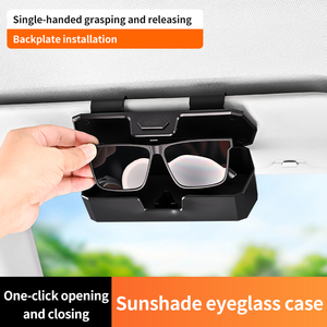 Car <b>Glasses</b> <b>case</b> Visor Multi-functional Car Frame Car <b>Glasses</b> Modified Storage Box - Product Image 1