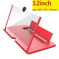 Loupe d'écran mobile en acrylique grande taille 10/12 pouces, amplificateur vidéo HD, pour rangement sur étagère, cuisine, salle de bain
