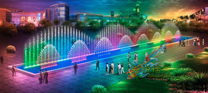 Đài phun nước mini nhỏ gọn trong nhà ngoài trời trang trí sân vườn, có nhạc, vòi phun nước nhảy múa, đang bán - Product Image 5