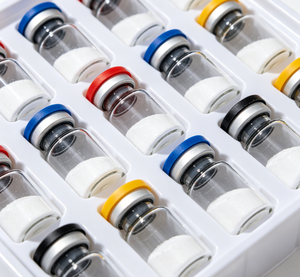 Flacons en verre transparents multicolores à sertir, mini-contenants hermétiques en verre pour le stockage et la classification d'objets séparés - Product Image 3
