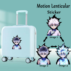 Không thấm nước sexy hot girl decals 3D Anime Sticker waifu Decal dạng thấu kính 3D chuyển động sticker cho xe máy tính xách tay tủ lạnh - Product Image 3