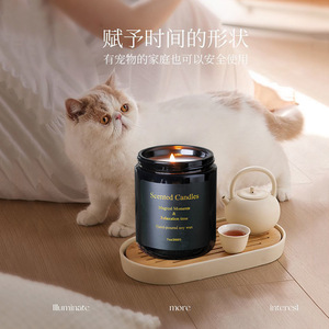 YUHUAN Scented Candles 7oz Soy Wax Hand Poured Floral Fragrance Home Decor Gift - Product Image 3