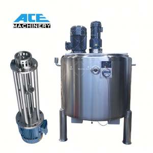 Tanques de Mezcla de Acero Inoxidable de 100L y 200L con Agitador, Tanque Pequeño para Mezclar Líquidos, para Hacer Gel de Ducha y Jabón Líquido - Product Image 2