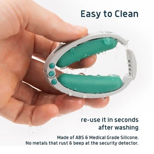 ร้านค้าออนไลน์ซิลิโคนอ่อนนุ่มไม้แขวนเสื้อ <span class=keywords><strong>zen</strong></span> อวัยวะเพศชาย master จัดการคลิปดูแลการไม่หยุดยั้งปัสสาวะสําหรับผู้ชายชายแคลมป์อวัยวะเพศชาย - Product Image 2