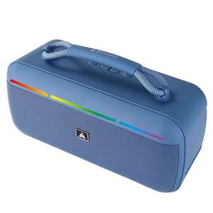 New AI-02S 20W Portable Outdoor for V5.3 <b>Speaker</b> RGB LED 2400mAh Battery Computer Low-Volume <b>Amplifier</b> FM Radio Home Gift - Product Image 1