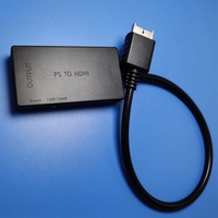 Câble de conversion filaire ABS noir compatible PS2 et HOMI