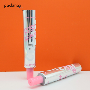 Tube cosmétique souple ultra-plat personnalisé de 50 ml pour crème solaire BB, tube aluminium-plastique haute brillance, tube d'emballage à tête goutte d'eau - Product Image 3
