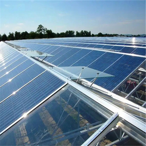 Serre solaire photovoltaïque Serre <span class=keywords><strong>agricole</strong></span> à travée unique Panneau solaire photovoltaïque feuille pc Serre - Product Image 5