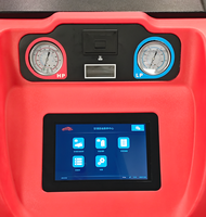 Estación de Servicio de Aire Acondicionado Automática Dual Completa AMC-2000D para Limpieza y Recarga de Gas Refrigerante, 12L, AC110V/220-240V
