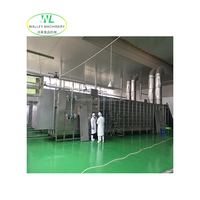 Déshydrateur automatique industriel à air chaud en acier inoxydable pour légumes et fruits, grande capacité, prix usine Walley