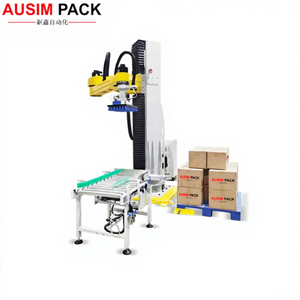 Paletizador Automático de Columna Única con Brazo Cantilever de Plástico, Robot Apilador de Alta Velocidad para Alimentos, Máquina Paletizadora Rotativa - Product Image 1