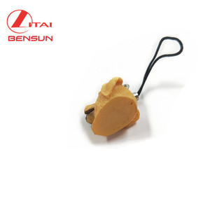 Promocional lindo perro adornos teléfono encantos resina llavero animal llavero para decoración regalos - Product Image 5