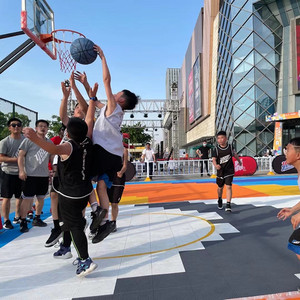 Suelo para Cancha <span class=keywords><strong>de</strong></span> Baloncesto en el Patio Trasero, Baldosas <span class=keywords><strong>de</strong></span> PP, Múltiples Usos para Cancha <span class=keywords><strong>de</strong></span> Tenis, <span class=keywords><strong>Hockey</strong></span>, Fútbol Sala, Color Personalizable, Muestras Gratis - Product Image 2