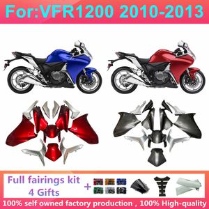 Kit de carénage complet moulé par injection pour moto, compatible avec Vfr1200 <span class=keywords><strong>VFR</strong></span> <span class=keywords><strong>1200</strong></span> 10 11 12 2010 <span class=keywords><strong>2011</strong></span> 2012 2013, kits de carénages ABS Zxmt - Product Image 1