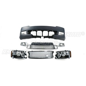 ชุดแต่งรอบคันสำหรับ Range Rover Executive Genesis ปี 2005-2012 ไฟหน้าแบบไดนามิก ชุดแต่งกันชนหน้า สเกิร์ตหลัง อุปกรณ์ตกแต่งรถยนต์ - Product Image 5