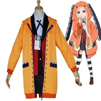 Anime Kakegurui Cosplay Yomotsuki Runa Cosplay Kostüm Mantel Jk Schulmädchen Uniform Hoodie Halloween Kleid Mädchen Winter Cute Paja