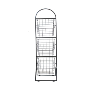 Basket Storage/wire Storage Basket/<strong>kitchen</strong> Fruits <strong>Vegetables</strong> Standing <strong>Rack</strong> - Product Image 2