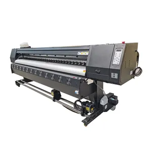 Impresora solvente ecológica con cabezal de impresión i3200, 2 cabezales, 3,2 m, buena calidad, venta de fábrica