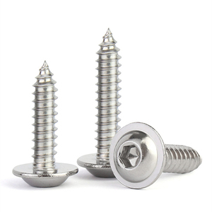 M3 M4 M5 M6 M8 Stainless Steel 304 Allen Hex <b>Socket</b> Pan Button Flange Head Wood <b>Screws</b> - Product Image 1