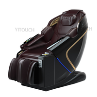 Fauteuil de massage commercial électrique 3D à monnayeur pour aéroport, avec système de paiement et pression d'air portable