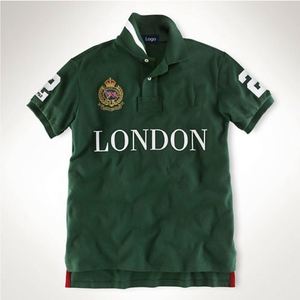 Polos pour hommes de qualité supérieure, 100% coton lourd, avec logo brodé personnalisé, col montant décontracté, marque tendance, style urbain - Product Image 6