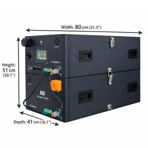 EEL 48V 16S MB56 JK Caja Apilable DIY con Inversor JK 300A V19 Integrado, BMS con <span class=keywords><strong>Balance</strong></span> Activo de 2A y Nuevo Interruptor de Corriente Continua MB56 DIY BOX - Product Image 5