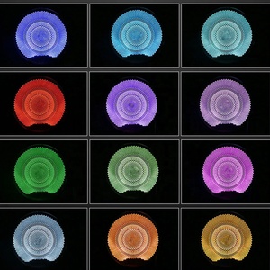 Améliorations intérieures, 64 couleurs, haut-parleur rotatif pour grille d'aération, lumière ambiante pour <span class=keywords><strong>Mercedes</strong></span>-Benz Classe C W205 GLC X253 C43 C63 C260 - Product Image 6