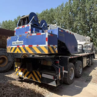 Grue mobile de construction télescopique d'occasion TADANO 80 tonnes TG 800E avec moteur japonais en stock