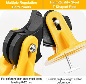 1.5mm 1/16 phẳng sàn tường xây dựng định vị hiện vật gạch leveler định vị miếng đệm điều chỉnh công cụ gạch san lấp mặt bằng hệ thống - Product Image 6