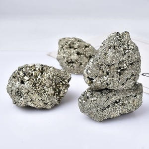 Vente en gros de pyrite, spécimen de cristal, pierre brute, chalcopyrite naturelle, pierre minérale énergétique pour la décoration de la maison - Product Image 4