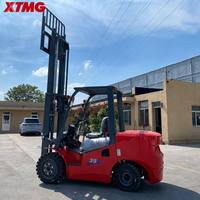 Chariot élévateur diesel XTMG à levage rapide, 3,5 tonnes (3500 kg), pression de fonctionnement de 18 MPa, pour une manutention efficace en entrepôt
