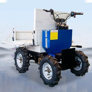 Mobiele elektrische kleine kiepwagen voor thuisgebruik, minidumper 4x4 - Product Image 3