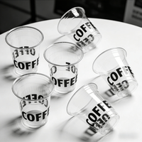 Gobelets en plastique transparent jetables avec logo personnalisé 500 ml 700 ml Matériel PET Paroi simple Bubble Tea Jus Café Lait Emballage