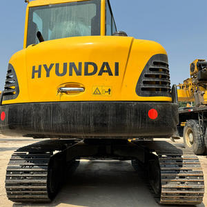Mini-excavatrice sur chenilles Hyundai R60-7 d'occasion, 6 tonnes, moteur 40 kW, capacité de la benne 0,06-0,21 m, garantie 1 an, matériel - Product Image 4