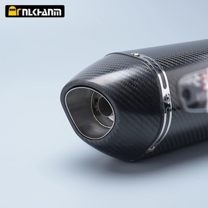 ท่อไอเสียรถจักรยานยนต์ยี่ห้อ Universal ขนาด 51 มม. รุ่น <span class=keywords><strong>Yoshimura</strong></span> <span class=keywords><strong>R77</strong></span> สำหรับ MT09/MT07/R3/ZX4R/ZX6R/Z400/CBR500 150 ซีซี ผลิตจากเหล็กกล้าคาร์บอนใหม่ ใช้แทนของเดิมได้ - Product Image 5