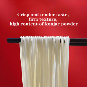 307g di deliziosa <span class=keywords><strong>Pasta</strong></span> di Konjac acida calda 0 grassi 0 calorie riduzione del grasso dimagrante sostitutivo del pasto Konjac Noodles Halal - Product Image 3