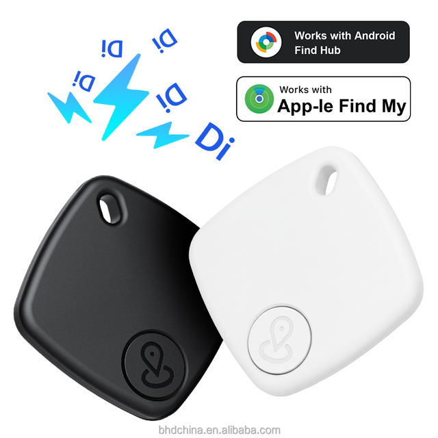 Custom logo Long Battery Life 6 Momths Replaceable Battery Smart Tag Mini Tag Anti Lose Alarm Tracker GPS Positioning
