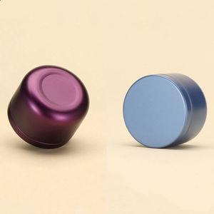 Petits pots ronds vides en vrac 2oz 60ml Boîtes à bougies décoratives sans couture - Product Image 5