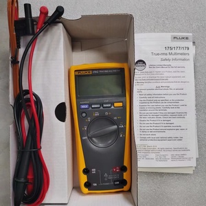 เครื่องวัดมัลติมิเตอร์แบบดิจิตอล179C <span class=keywords><strong>Fluke</strong></span> 179 6000นับ DMM พร้อมการวัดอุณหภูมิแบ็คไลท์ - Product Image 4