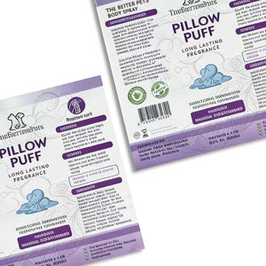 Etiqueta personalizada para el cuidado de mascotas, adhesivo impermeable de PE con impresión UV para el embalaje de productos de limpieza para mascotas - Product Image 6