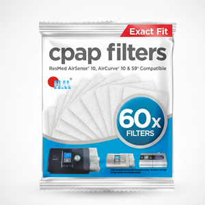 Almohadillas de Filtro CPAP Desechables y Transpirables Compatibles, Reemplazo Eficiente de Tela No Tejida para Ventiladores S9 AirSense S10 AirCurve - Product Image 1